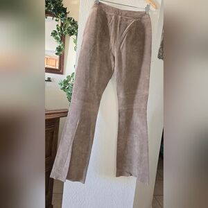 Real Suede Pants By Georgiou Sz 6
